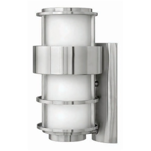Hinkley Lighting Saturn 1 Lt Outdoor Med Wall Mount Stainless Steel 1904Ss - All