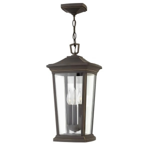 Hinkley Lighting Bromley 3 Light Outdoor Hanging Oil Rubbed Bronze 2362Oz - All
