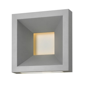 Hinkley Lighting Plaza 1 Light Outdoor Small Wall Mount Titanium 20300Tt - All
