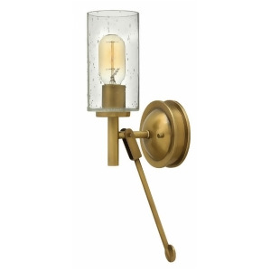 Hinkley Lighting Collier 1 Light Sconce Heritage Brass 3380Hb - All