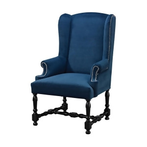 Sterling Industries Neville Armchair Black Navy 1139-028 - All