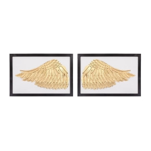 Sterling Industries Ikaros Wall Decor Gold White 3129-1133-S2 - All