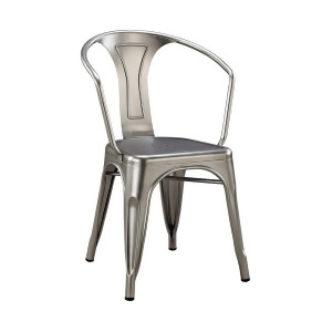 Sterling Industries Acento Chair Antique Silver 3129-1136 - All