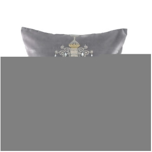 Pomeroy Chandelier 20 x 20 Pillow Chateau Gray Gold 902307 - All