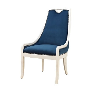 Sterling Industries Constanzie Chair Capuccinno Foam Navy 1139-030 - All