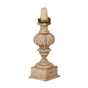 Guildmaster Carved Candle Stand Crossroads Rosa 307507 - All