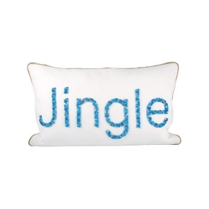 Pomeroy Jingle 20 x 12 Pillow Crema Malibu Blues 903298 - All