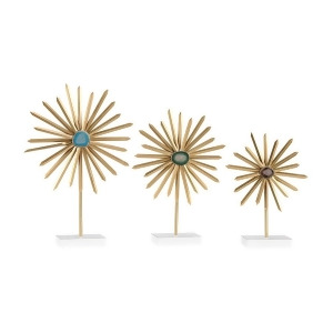 Sterling Industries Cruzada Set of 3 Decorative Stands Gold 3129-1137-S3 - All