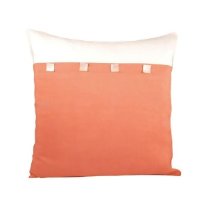 Pomeroy Maris Pillow 20 x 20 Coral White 904110 - All