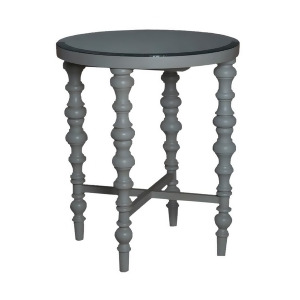 Guildmaster Small Spindle Accent Table Gray 714591 - All