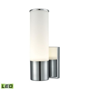 Elk Lighting Maxfield 1 Light Led Wall Sconce Chrome Opal Glass Wsl825-10-15 - All