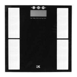 Kalorik Black Electronic Scale with Body Fat Analyzer Ebs40398bk - All