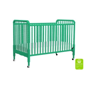 Davinci Jenny Lind Stationary Crib w/ Toddler Conv. Kit Emerald M7391em - All
