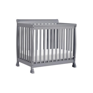 Davinci Kalani 2-in-1 Mini Crib/Twin Bed Grey M5598g - All
