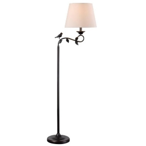 Kenroy Home Birdsong Swing Arm Floor Lamp Oil Rubbed Bronze Gold 32613Orb - All