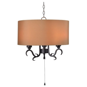 Kenroy Home Clairmont 3 Light Outdoor Pendant Oil Rubbed Bronze 93670Orb - All