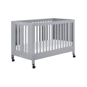 Babyletto Maki Full-Size Folding Crib Grey M6601g - All