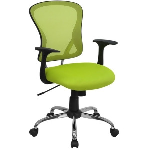 Flash Furniture Green Mesh Chair Green H-8369f-gn-gg - All