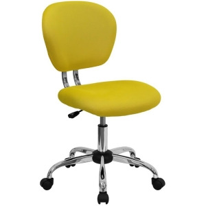Flash Furniture Yellow Mesh Chair Yellow H-2376-f-yel-gg - All