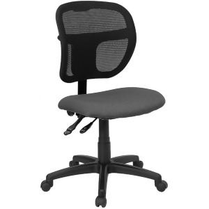 Flash Furniture Gray Mesh Chair Black Gray Wl-a7671syg-gy-gg - All