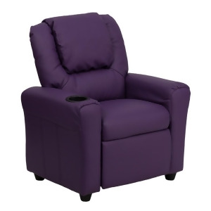 Flash Furniture Purple Kids Recliner Purple Dg-ult-kid-pur-gg - All