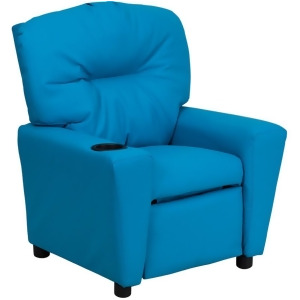 Flash Furniture Turquoise Kids Recliner Turquoise Bt-7950-kid-turq-gg - All