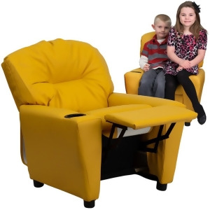 Flash Furniture Yellow Kids Recliner Yellow Bt-7950-kid-yel-gg - All