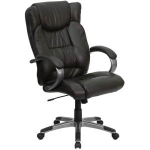 Flash Furniture Bonded Leather Office Chair Brown Bt-9088-brn-gg - All