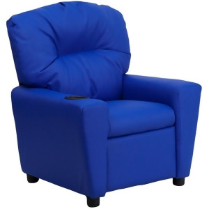 Flash Furniture Blue Kids Recliner Blue Bt-7950-kid-blue-gg - All