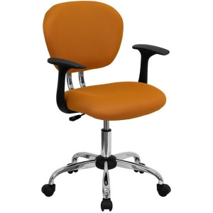 Flash Furniture Orange Mesh Chair Orange H-2376-f-org-arms-gg - All