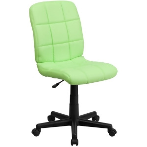 Flash Furniture Green Vinyl Office Chair Green Go-1691-1-green-gg - All