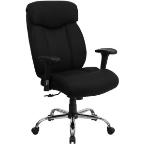 Flash Furniture Big And Tall Office Chair Black Go-1235-bk-fab-a-gg - All
