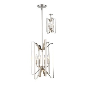 Z-lite Marsala 4 Light Pendant Brushed Nickel 4000-4Bn - All