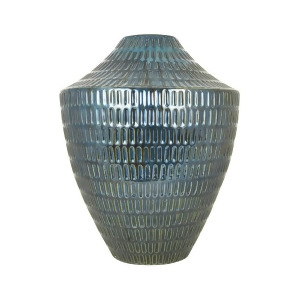 Pomeroy Malaya Vase 15.5 Textured Denim 551314 - All