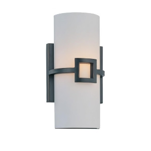 Lite Source Kayson 1 Light Wall Sconce Ant. Bronze Frost Glass Ls-16977 - All