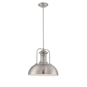 Lite Source Efren 1 Light Pendant Polished Steel Ls-19922ps - All