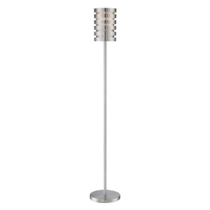 Lite Source Tendrill Ii 1 Light Metal Floor Lamp Aluminum Ls-82923alu - All
