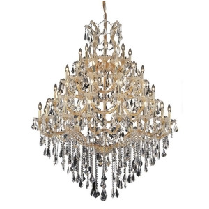 Elegant 2801 M Theresa 49-Lt 46' Crystal Chandelier Gold/Clear 2801G46g-ss - All