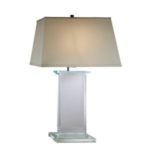 Urban Classic Regina 1 Light Table Lamp Chrome/Clear Tl1008 - All