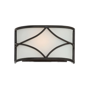Designers Fountain Avara 1 Light Wall Sconce Oil Rubbed Bronze 88601-Orb - All