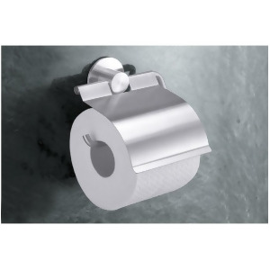 Zack Marino Toilet Roll Holder With Lid Stainless Steel 40220 - All