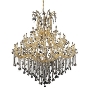 Elegant 2800 M Theresa 49-Lt 60 Spectra Chandelier Gold/Clear 2800G60g-sa - All