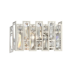 Designers Fountain West 65th 1 Light Wall Sconce Satin Platinum 88201-Sp - All