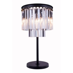 Urban Classic 1201 Sydney 3-Lt 14 Royal Table Lamp Brown/Clear 1201Tl14mb-rc - All