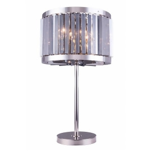 Urban 1203 Chelsea 4 Light 18 Royal Table Lamp Nickel/Grey-1203TL18PN-SS-RC - All