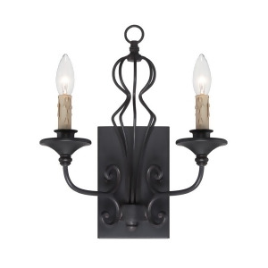 Designers Fountain Tangier 2 Light Wall Sconce Natural Iron 85502-Ni - All