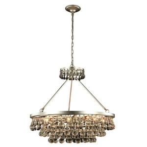 Urban Classic Bettina 10 Light 32 Royal Cut Pendant Silver/Clear 1509D32sl - All