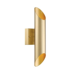 Designers Fountain Skyler Up and Down Light Wall Sconce Luxor Gold- Led6092-lxg - All