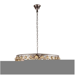 Urban Classic 1214 Madison 8-Lt 32 Royal Pendant Nickel/Smoke 1214D32pn-gt-rc - All