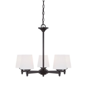 Designers Fountain Darcy 5 Light Chandelier Oil Rubbed Bronze 15006-5-34 - All